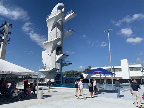 Athletes train for inaugural technical freestyle high diving competition in Fort Lauderdale